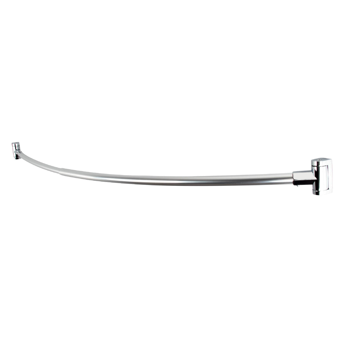 36 in. to 61 in. Curved Shower Rod (Chrome Finish)