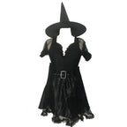 New Halloween Black Lace Witch Costumes Witch Outfits