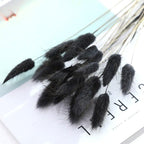 30pcs Natural Dried Pampas Grass Bouquet Pampas Grass Reeds Flowers Bulrush Bouquets Durable For for Vase Artificial Grass Room Décor Wedding Decorations