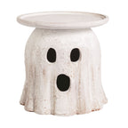 Terracotta Halloween Pillar Candle Holder