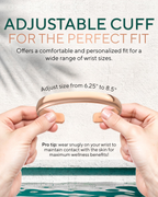 Pure Copper Cuff Bracelet – Plain
