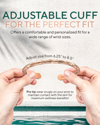 Pure Copper Cuff Bracelet – Distressed