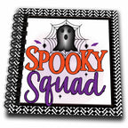 3dRose Cute Halloween Spooky Squad Halloween Word Art - Drawing Books (db-369177)