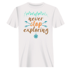 Never Stop Exploring T-Shirt for Men