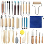 Pottery Clay Sculpting Tools Kit - 8-61 Pcs for Carving, Shaping & Modeling