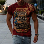 Men’s summer Retro Short Sleeve t-shirts