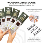 Wooden Corner Quote – You Are Loved