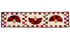 Turkey Thanksgiving Quilted Table Runner Precut Quilt Kit W/ Backing