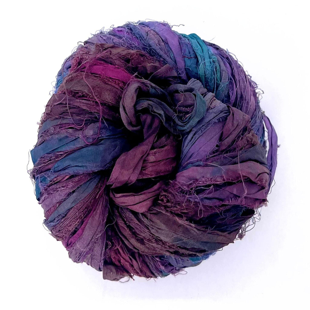 Artisan Recycled Sari Ribbon – Sari Treasures in Every Strand