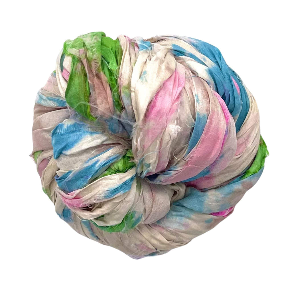 Artisan Recycled Sari Ribbon – Sari Treasures in Every Strand
