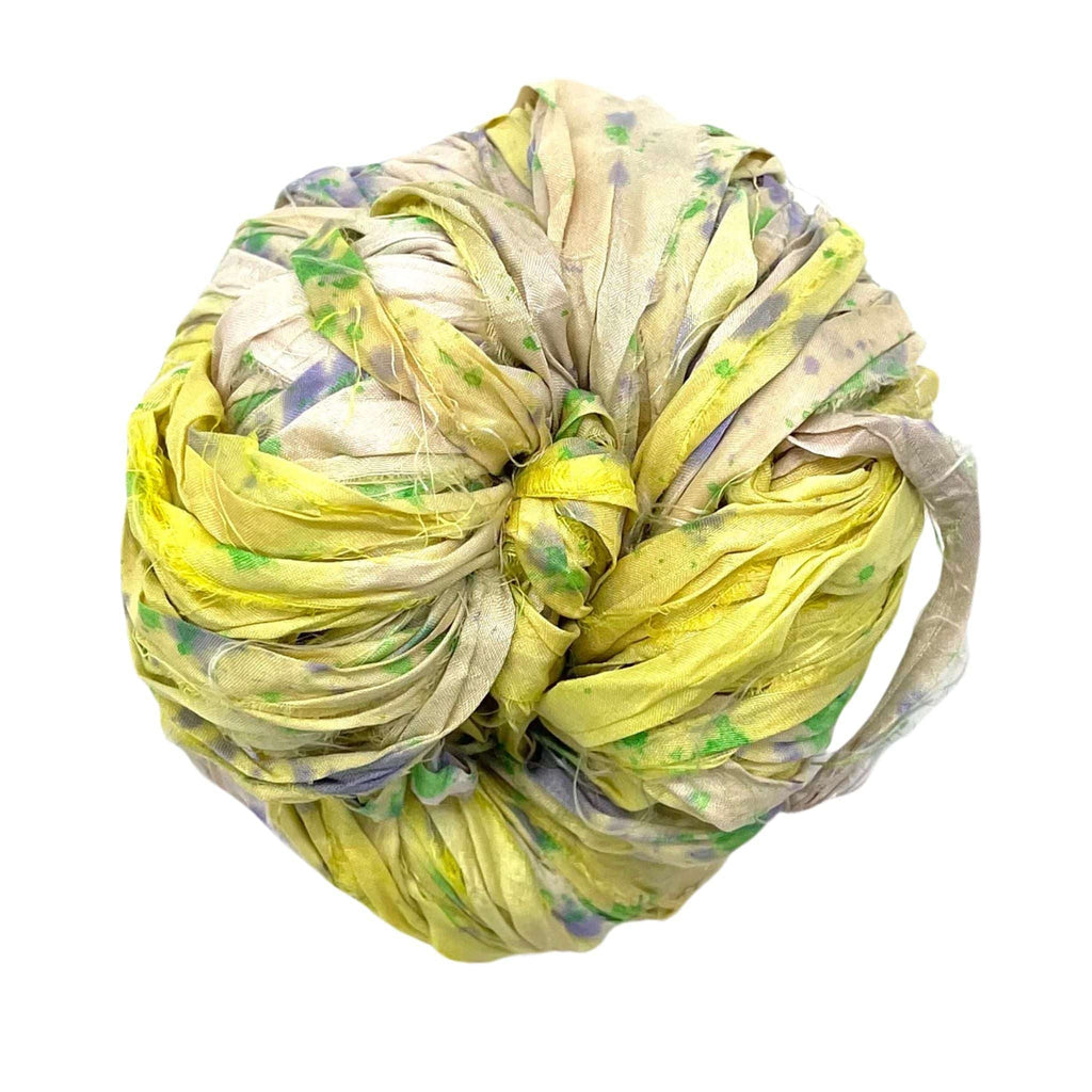 Artisan Recycled Sari Ribbon – Sari Treasures in Every Strand