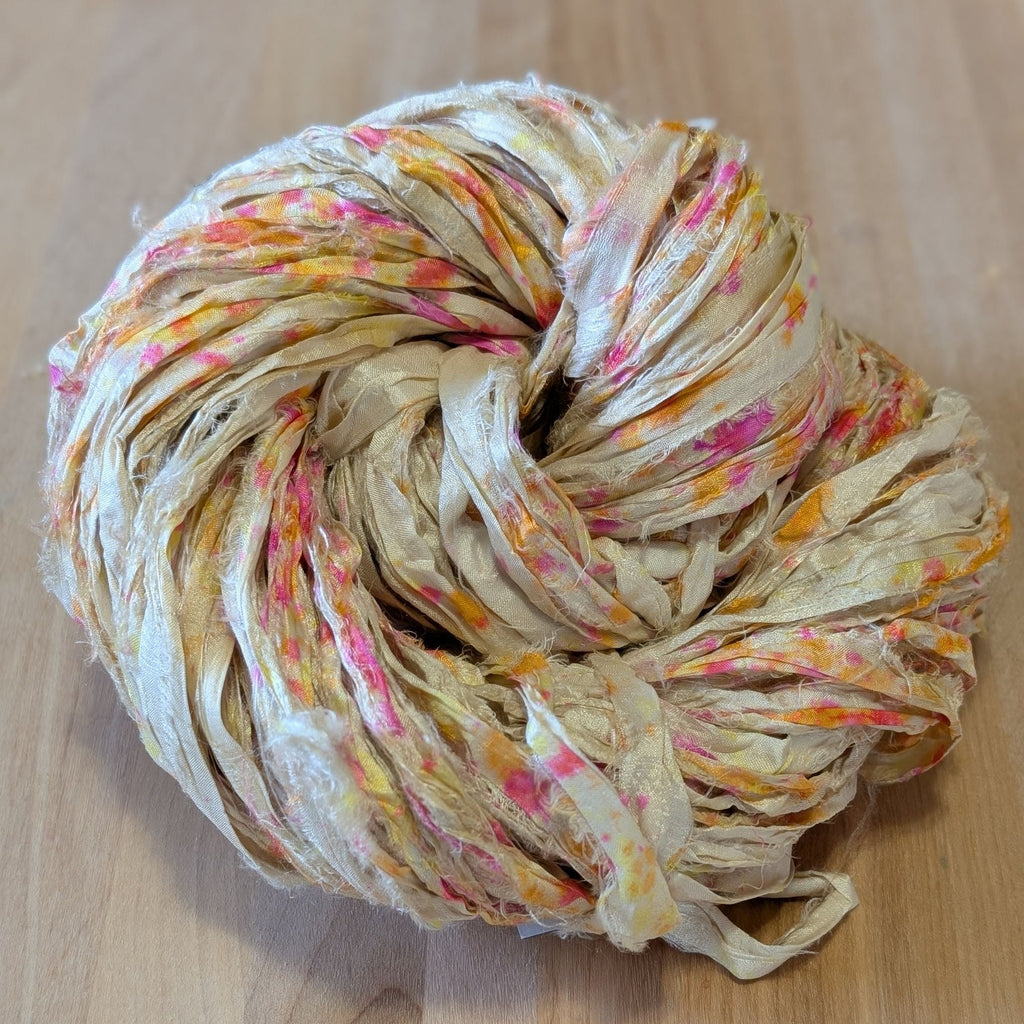 Artisan Recycled Sari Ribbon – Sari Treasures in Every Strand
